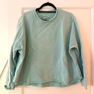 Frank & Eileen ANNA Triple Fleece in Seafoam